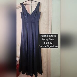 Galina Signature Midnight Blue Dress Size 10